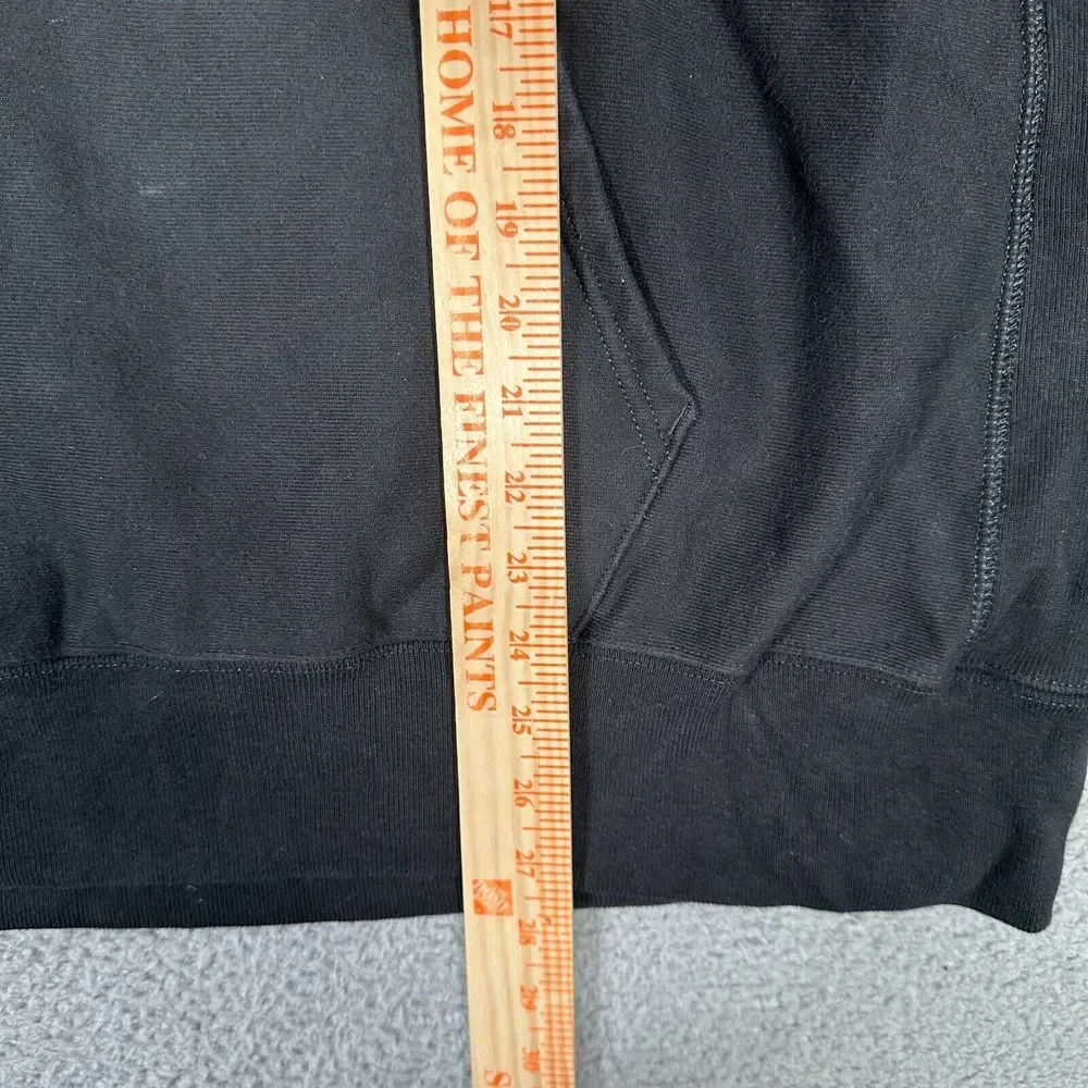 Ohio State Buckeyes Hoodie Mens 2XL Black Champion Reverse Weave Sweatshirt Fade - Picture 3 of 7